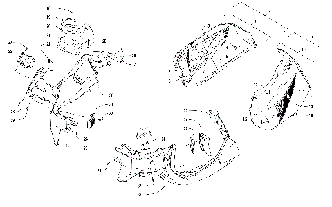 SKID PLATE AND SIDE PANEL ASSEMBLY [104019]