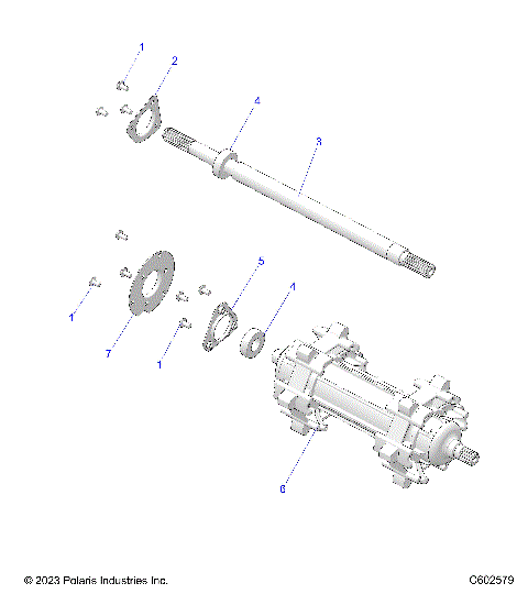 DRIVE TRAIN, JACKSHAFT and DRIVESHAFT - S24TFM9BS/9BE (C602579)