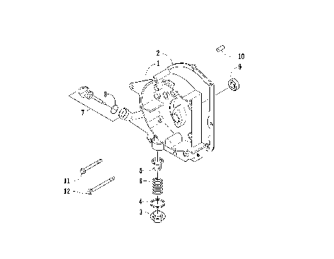 RIGHT CRANKCASE COVER ASSEMBLY [80998]