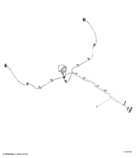 ELECTRICAL, TAILLIGHT HARNESS - A25SKE57C1/CK/E1/EK (C102648)