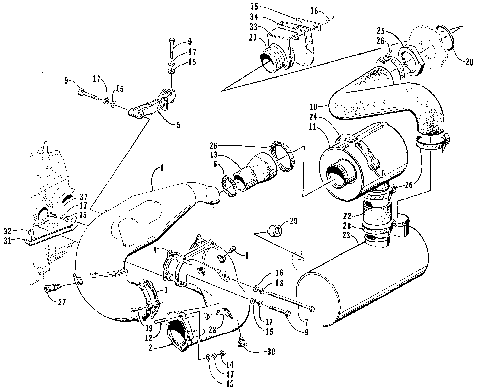 EXHAUST ASSEMBLY [73371]