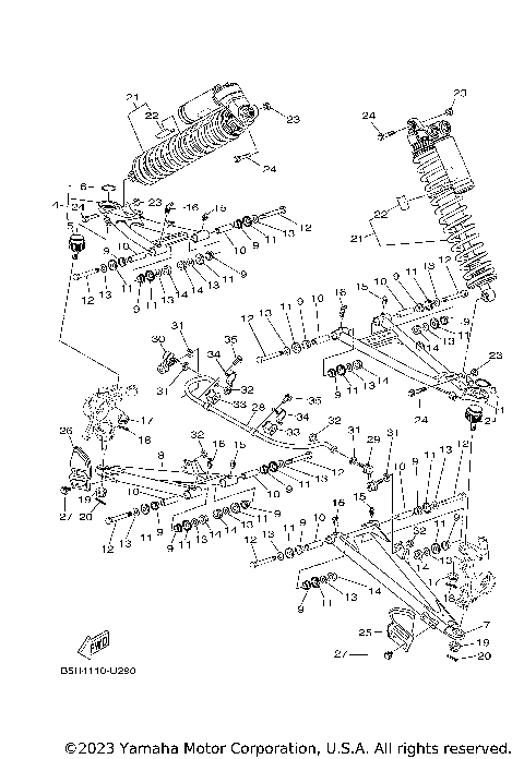 FRONT SUSPENSION WHEEL