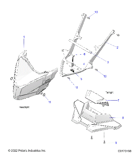 ELECTRICAL, HEADLIGHT and TAILLIGHT - S24TKP9FS (C0120198)