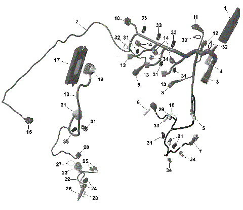 01- ROTAX - Engine Harness And Electronic Module