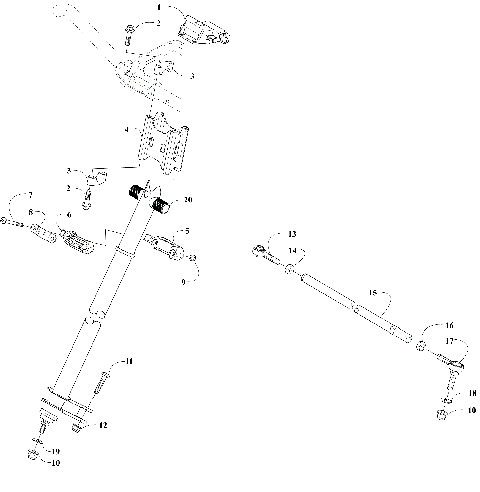 STEERING POST ASSEMBLY [111242]