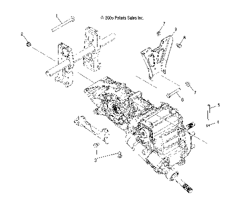 TRANSMISSION, MOUNTING - A07MH46AA/AZ (4999200059920005C12)