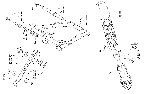 REAR SUSPENSION FRONT ARM ASSEMBLY [86432]