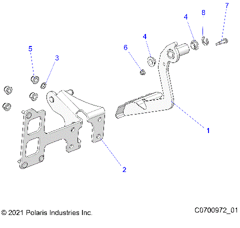 BRAKES, PEDAL - Z21N4E99NG (C0700972_01)