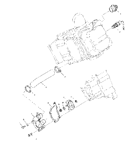 WATER PUMP - C10RD50AA (4976437643D11)