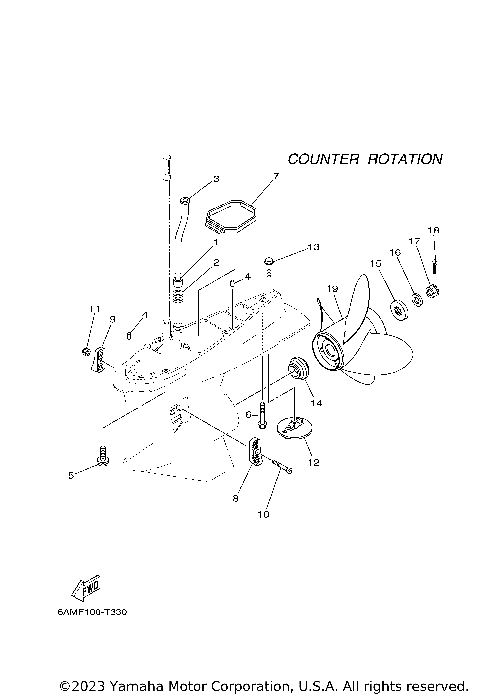 LOWER CASING DRIVE 4