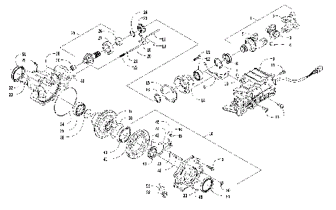 FRONT DRIVE GEARCASE ASSEMBLY [301283]