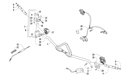 HANDLEBAR AND CONTROLS