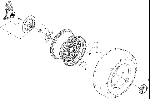 WHEEL AND TIRE ASSEMBLY [304027]