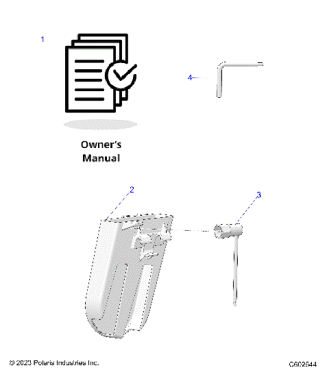 REFERENCES, TOOLS, BELT HOLDER, and OWNERS MANUAL - S24TKL8RS (C602544)