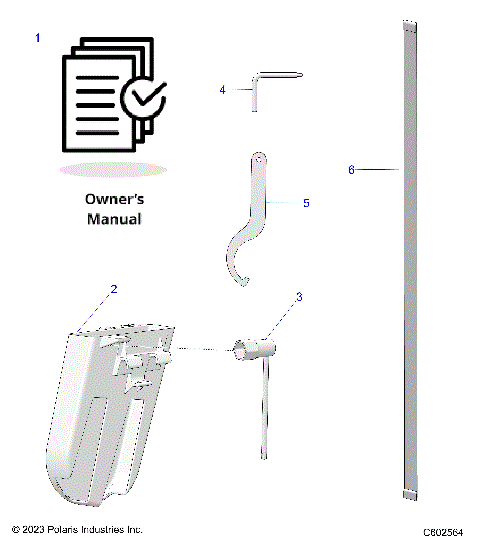 REFERENCES, OWNERS MANUAL, BELT HOLDER, TOOLS - S24TFM9BS/9BE (602564)