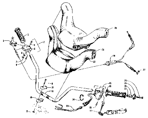 HANDLEBAR ASSEMBLY [72530]