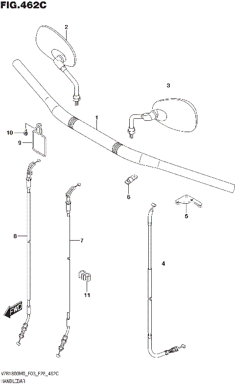 HANDLEBAR (VZR1800BZ)