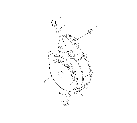 FLYWHEEL COVER - C10RD50AA (4976437643D10)