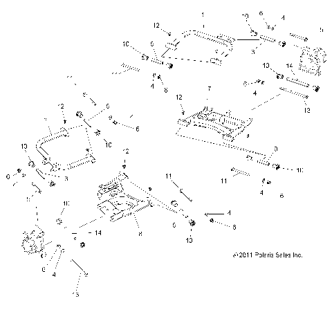 SUSPENSION, REAR CONTROL ARMS - Z17VHA57FJ (49RGRSUSPRR12RZR570)