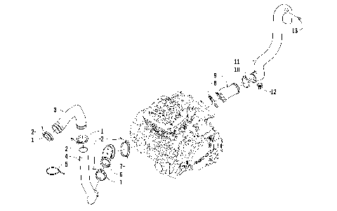 CASE/BELT COOLING ASSEMBLY [90854]