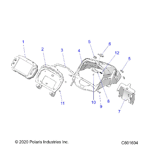 BODY, HOOD CAP ASM. - S21TDV8RS/8RE ALL OPTIONS (C601604)