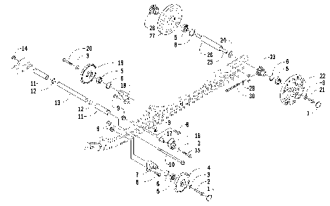 IDLER WHEEL ASSEMBLY [87952]