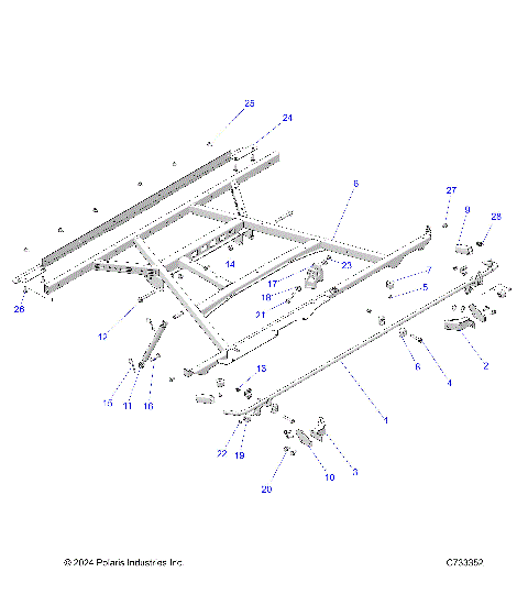 BODY, BOX, MOUNTING - R23E3SC3BD (C733352)