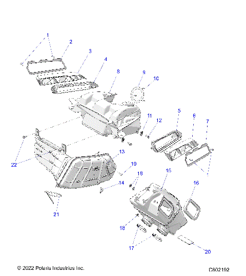 ENGINE, AIR INTAKE SYSTEM - S23TLG8RS/8RE (C6021
