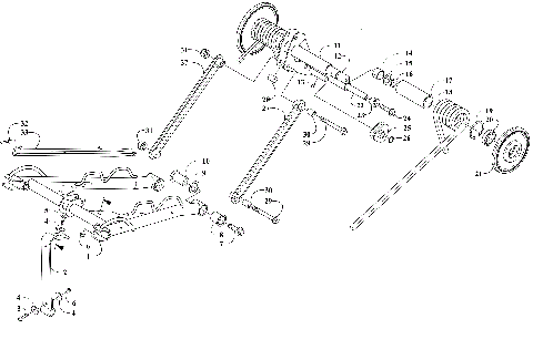 REAR SUSPENSION ARM ASSEMBLIES [110624]