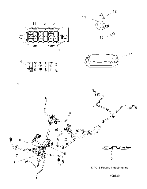 ELECTRICAL, HARNESS - A16SUH57N6 (100189)
