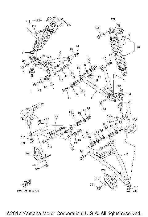 FRONT SUSPENSION WHEEL