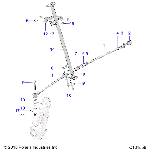 STEERING - A19SEA57F1/SEE57F1/SEE57F2 (C101576)