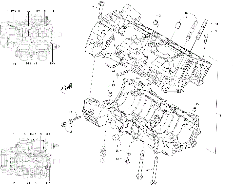 CRANKCASE ASSEMBLY [111046]