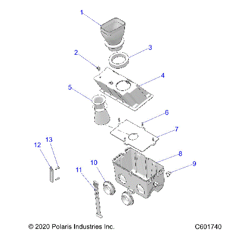 ENGINE, AIR BOX - S23CEU5TSL (C601740)