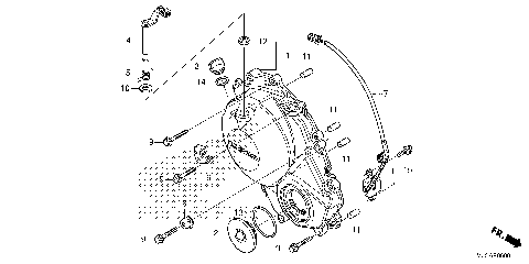 RIGHT CRANKCASE COVER