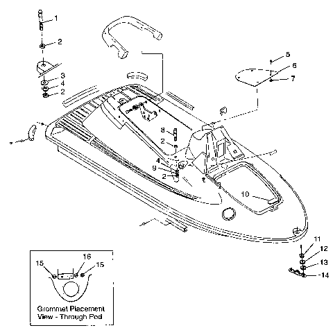 HULL and BODY - B974978 (4941254125a006)