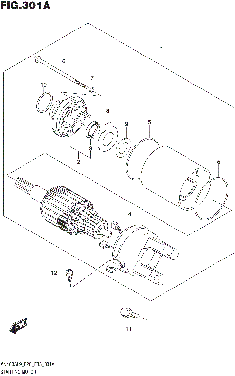 STARTING MOTOR