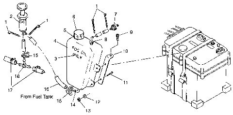 ENGINE FOGGING SYSTEM  Intl. SL 780 I964087 (4935523552A015)