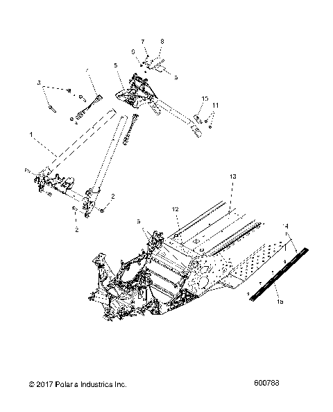 CHASSIS, CHASSIS ASM. and OVER STRUCTURE - S19CBA6GSL (600788)