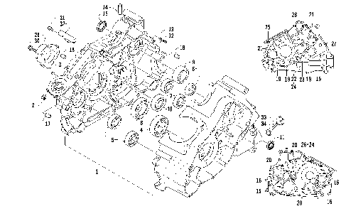 CRANKCASE ASSEMBLY [88749]