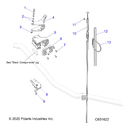 ENGINE, THROTTLE CONTROL ASM. - S21EEC8RS ALL OPTIONS (601566)