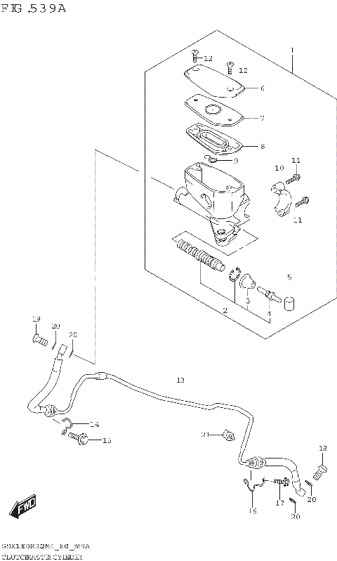 CLUTCH MASTER CYLINDER