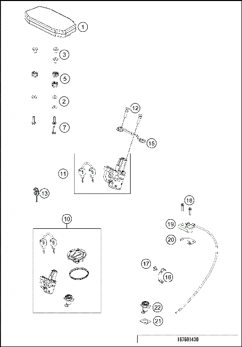 INSTRUMENTS / LOCK SYSTEM