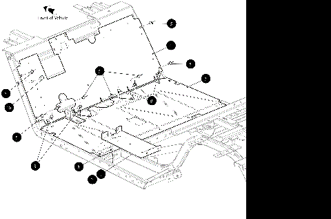 BATTERY TRAY/FLOORBOARD [302613]