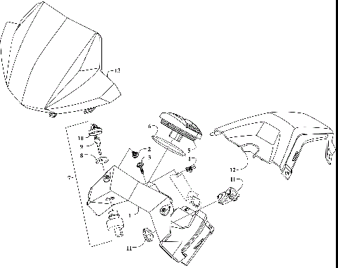 CONSOLE AND INSTRUMENT ASSEMBLY [303785]