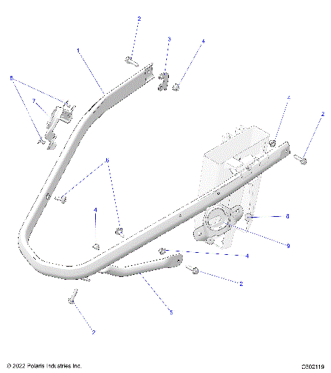 BODY, BUMPER, FRONT - S24TKL8RS (C602119)