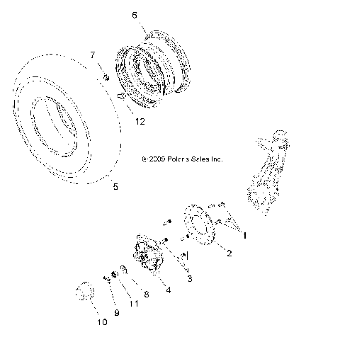 WHEELS, FRONT - A12NG50FA (49ATVWHEELFRT10SCRAM)