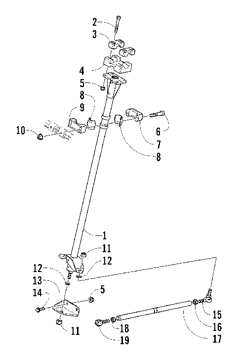 STEERING POST ASSEMBLY [86313]