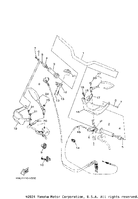 STEERING HANDLE & CABLE