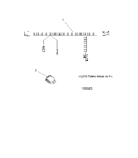 ELECTRICAL, WORKLIGHT HARNESS - A16SXD95A9 (100085)